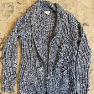 Girls chunky cable sweater